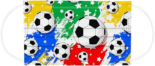 Miniatura 8 de 50 cubrebocas desechables para mujer, para el cuidado de la piel, para adultos, a prueba de polvo, con capa de filtro, cintas elásticas para las