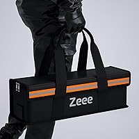 Vista 6 de Zeee Lipo Safe Ebike Battery Bolsa de carga ignífuga a prueba de explosiones Bolsa de batería Lipo de gran capacidad para carga de almacenamiento
