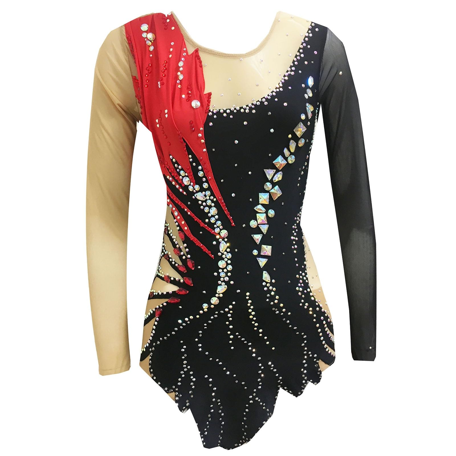 Leotardos De Gimnasia Rítmica for Niñas Y Mujeres, Traje De Gimnasia De Competición Transpirable, Uniformes De Equipo