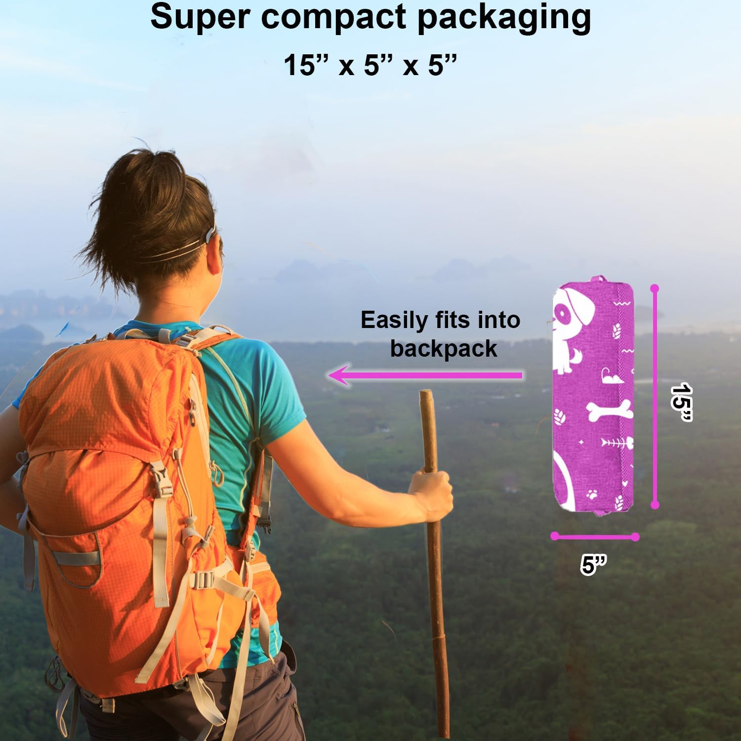 Kids Camping Cot and Toddler Travel Bed | Lightweight and Compact Cots for Sleeping | Portable Folding Cot for Toddler, Kids, Youth and Even Adults (Pink, 63" x 23.5")