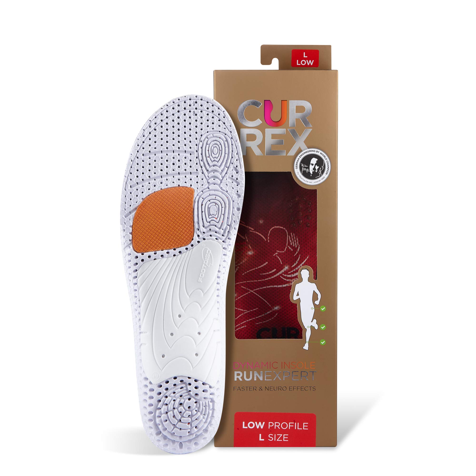 currexCURREX RunExpert Insole | Men & Women Dynamic Support Insole | Customized Support Insoles | Increase Your Performance | for Marathons, Trail Running & Training