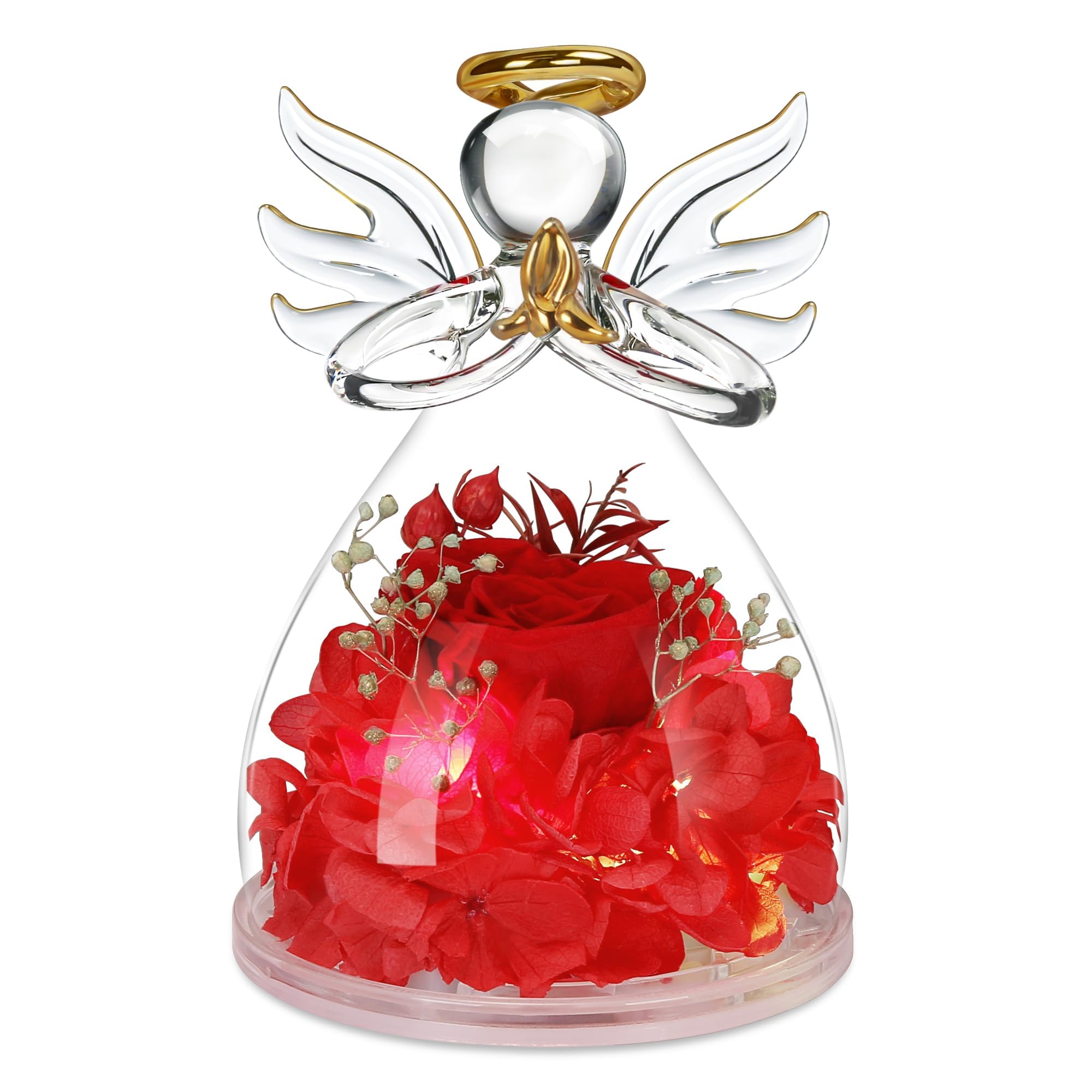 Cadeau de Saint-Valentin pour femme : exprimez votre amour éternel avec cette fleur rouge