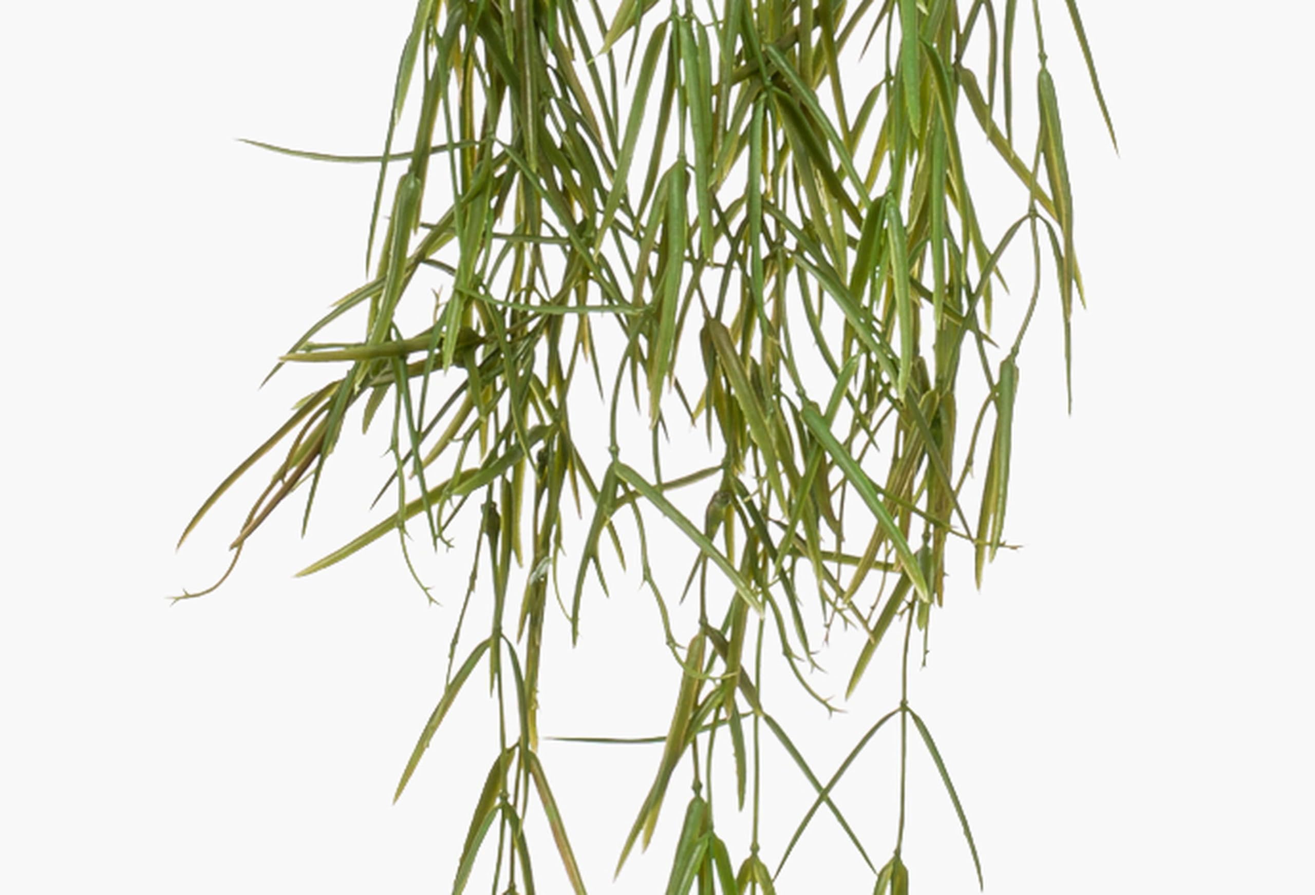 artplants.de Panier Artificielle Suspendu, Vert, 80cm