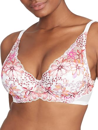 Lightly Lined Lace Plunge Bra 30D, Coachella