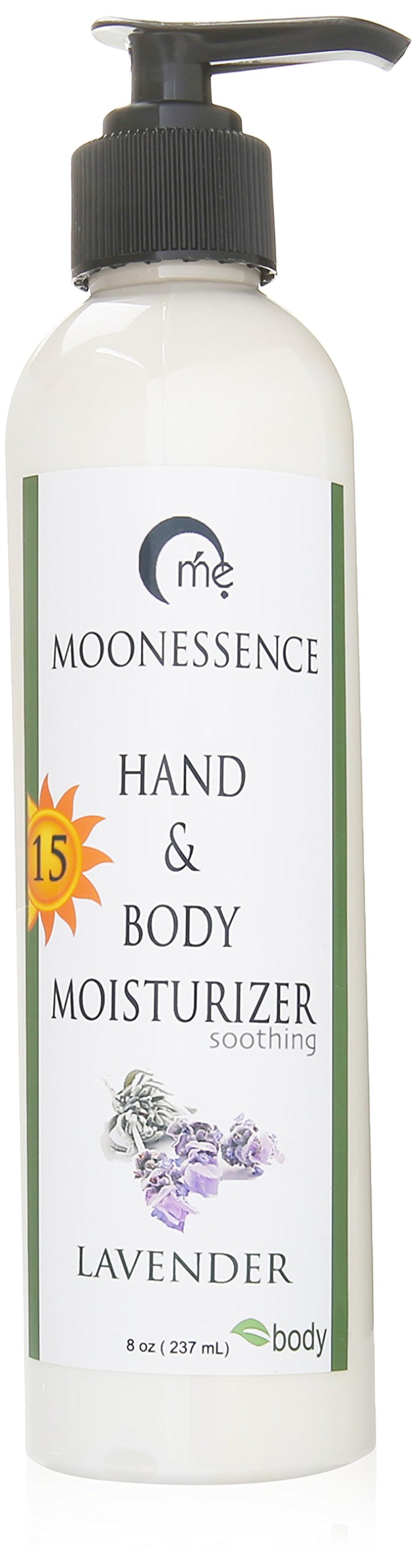 Moonessence Hand and Body Moisturizer, Lavender, 8 Ounce