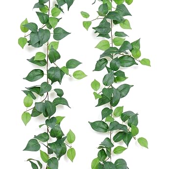 Artificial Ivy Garland Green 200 cm Artificial Ivy Vines Pack of 2