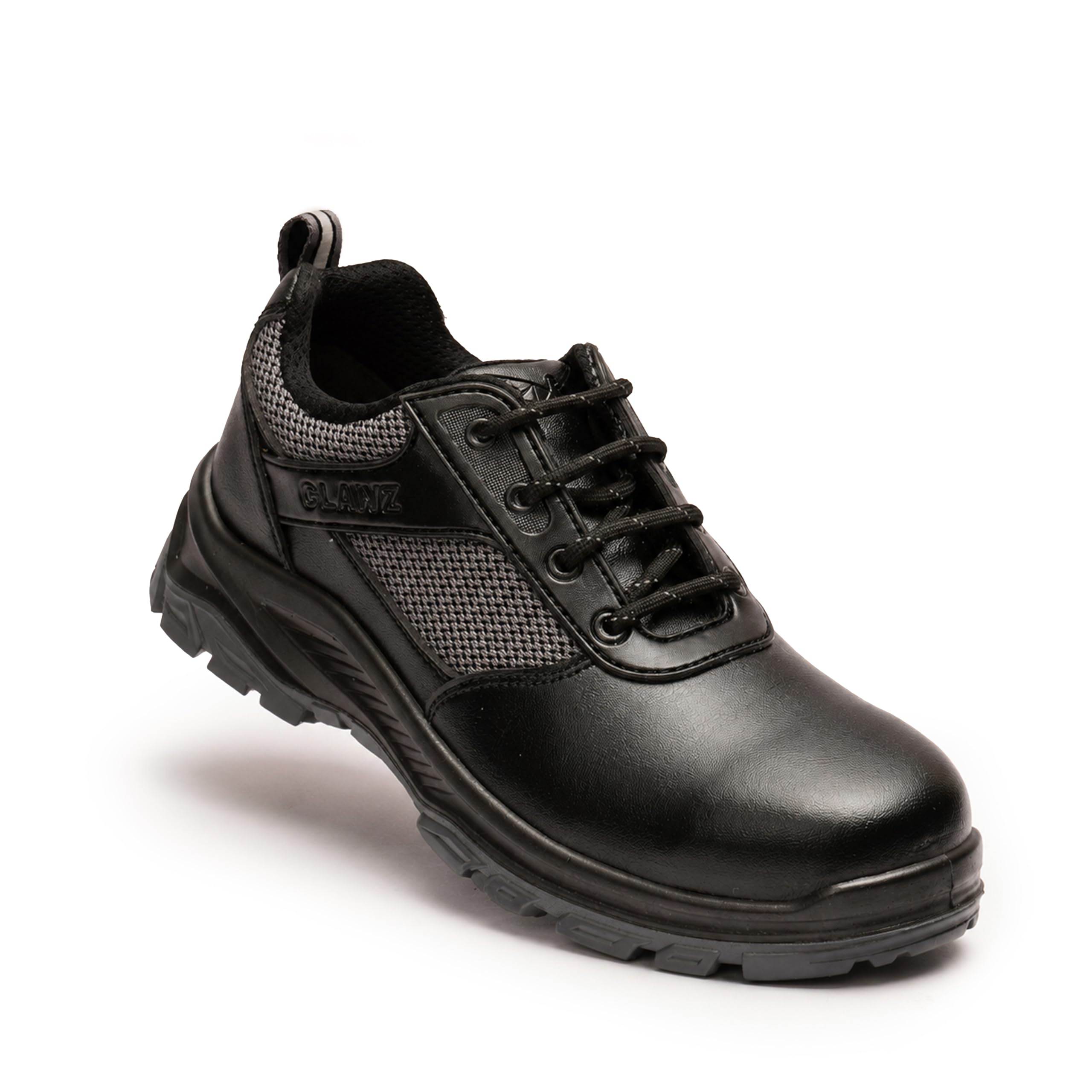 Hillson Safety Shoe CLAWZ CL-06 | Most Comfortable Industrial Footwear with Orthobounce In-Socks, Microfiber Washable Upper, DD-PU Sole, 200J Steel Toe, Heat, Water & Oil Resistant | Size 09 INDIA/UK-picture-42