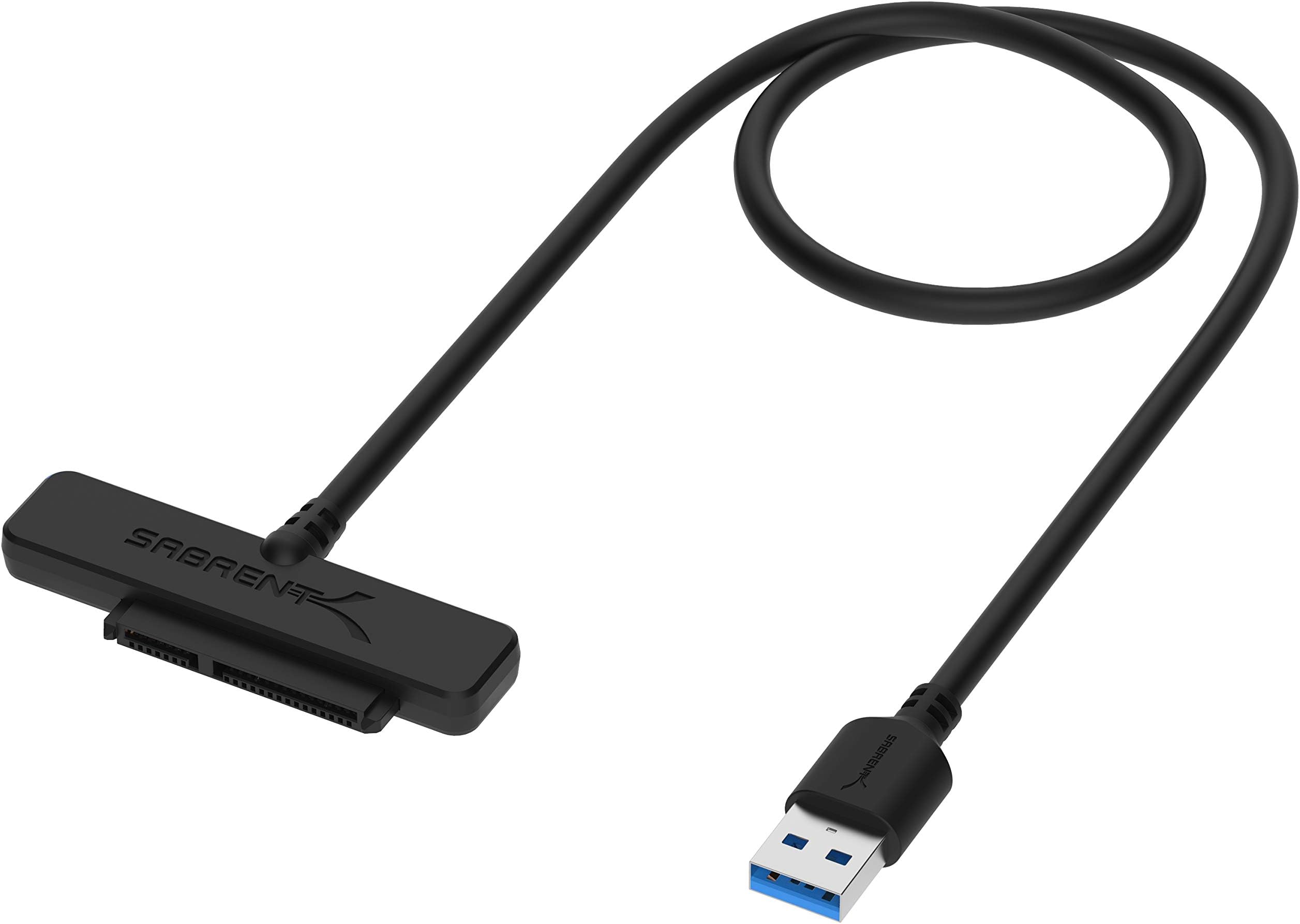 Sabrent USB 3.0 to SSD / 2.5-Inch SATA I/II/IIIHard Drive Adapter (EC-SSHD)