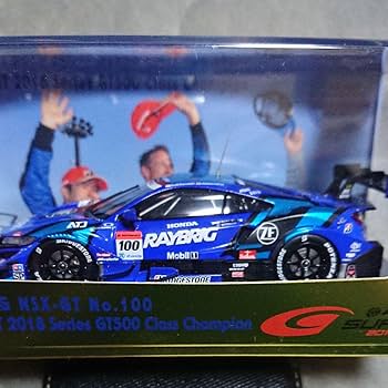 Amazon | エブロ2018 1/43 レイブリック NSX-GT500 100号車 | ミニカー
