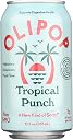 OLIPOP Prebiotic Soda Pop, Tropical Punch, A New Kind of Soda Packed with Prebiotics, Fiber, and Botanicals, Gluten Free, GMO Free, 12oz