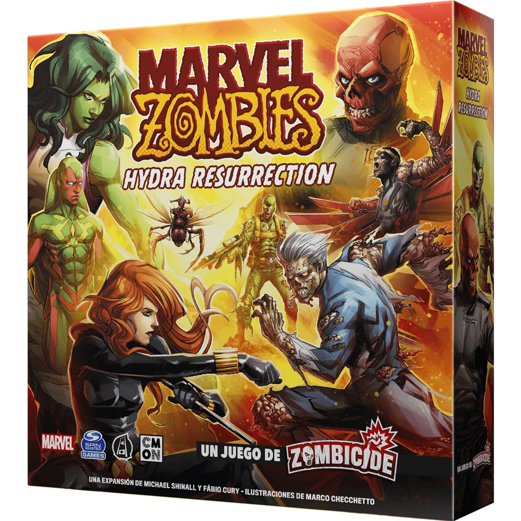 CMON | Marvel Zombies: Hydra Resurrection | Ekspansja | Kooperacyjna gra planszowa w apokalipsie zombie | Od 14 lat | Od 1 do 6 Graczy | 60 minut na mecz | Polski