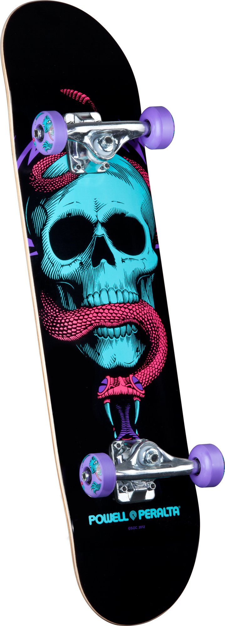 Powell-Peralta Blacklight Skull and Snake Complete Skateboard