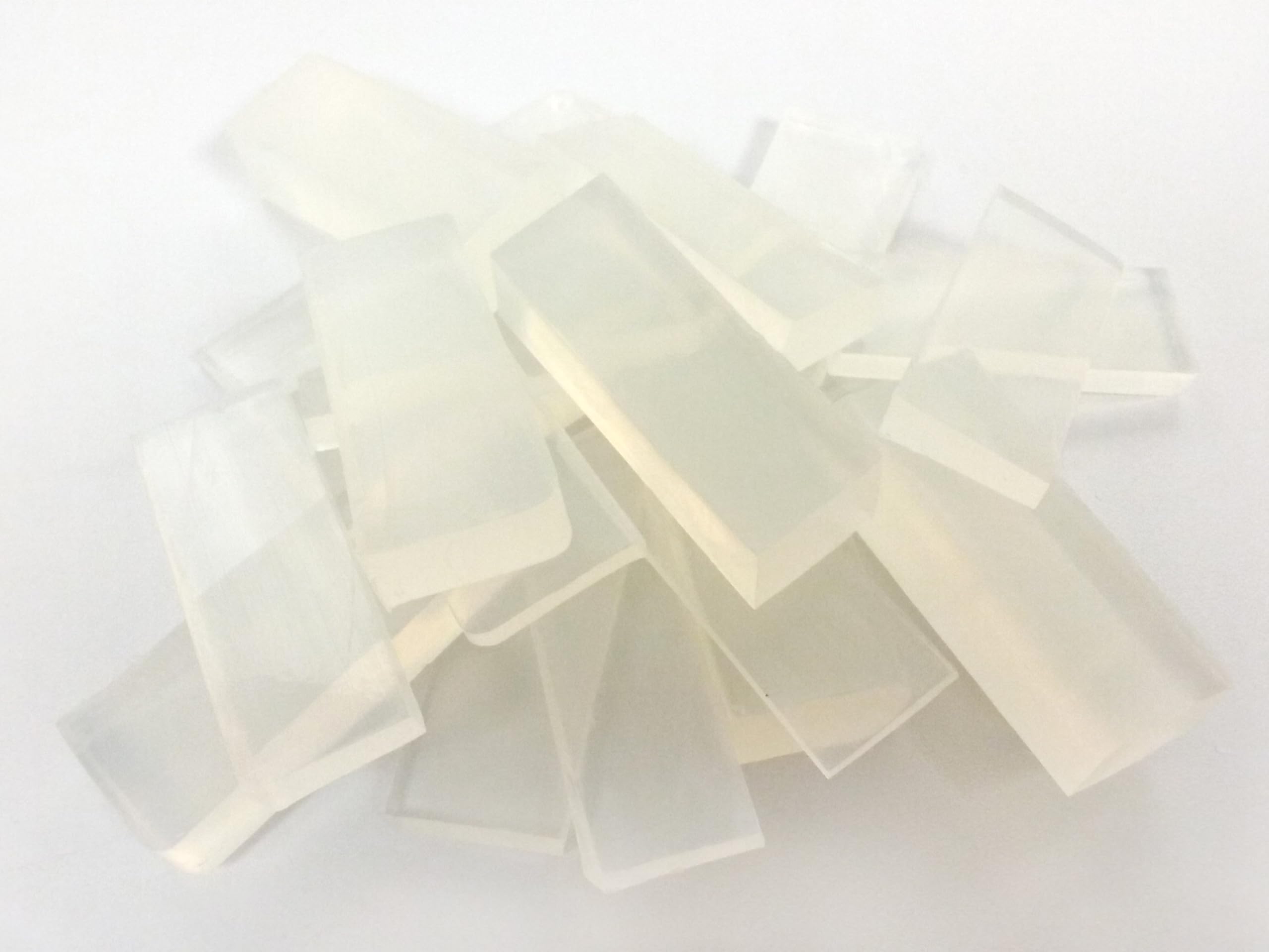 10 kg base di sapone per la produzione di sapone alla glicerina, sapone grezzo, trasparente (senza SLS)