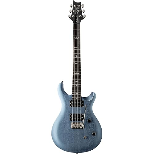PRS SE CE24 Standard Satin, Ice Blue Metallic with Bag