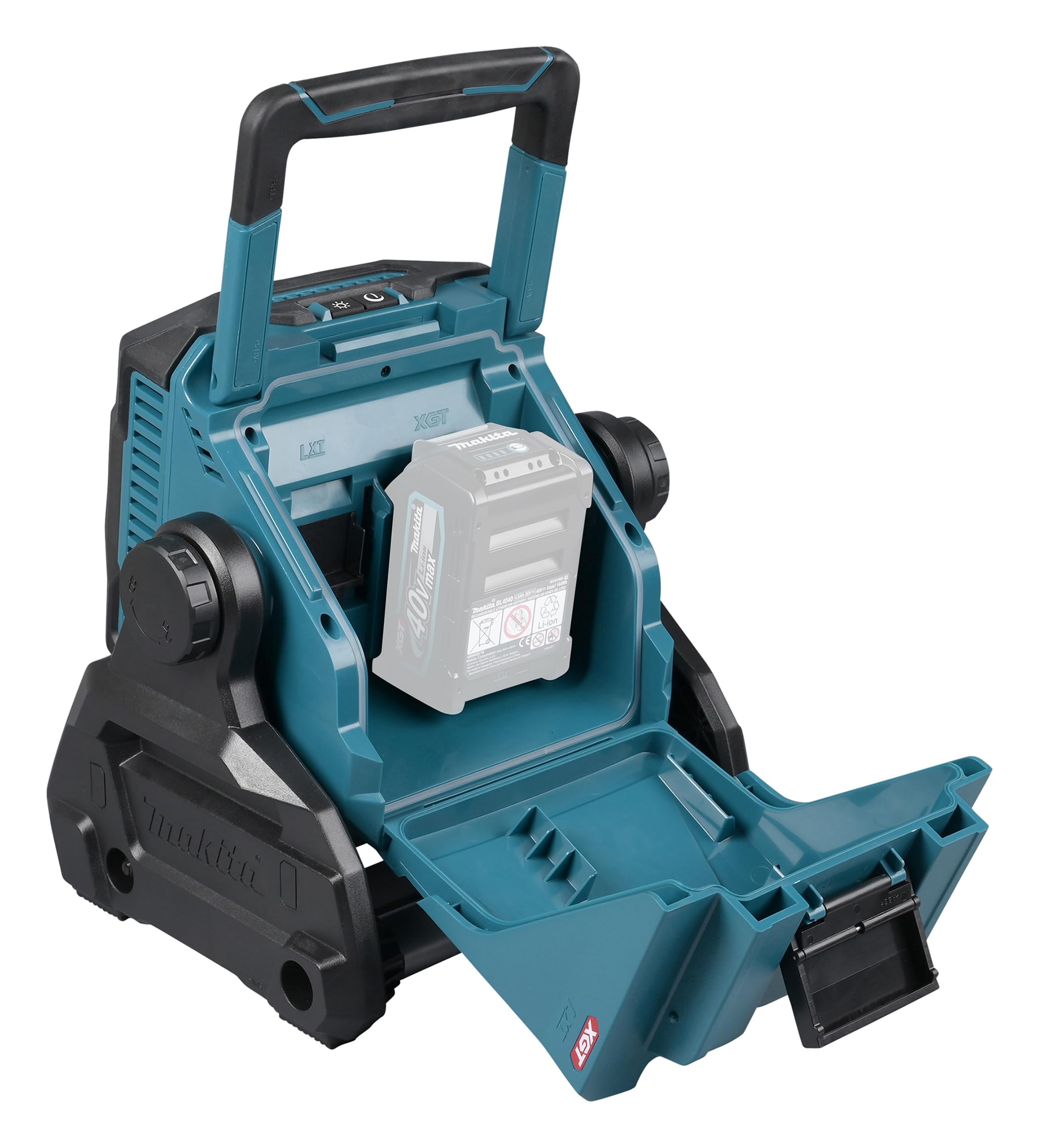 Makita ML005G 40V Max Li-on XGT Luz de trabajo inalámbrica - Baterías y cargador no incluidos