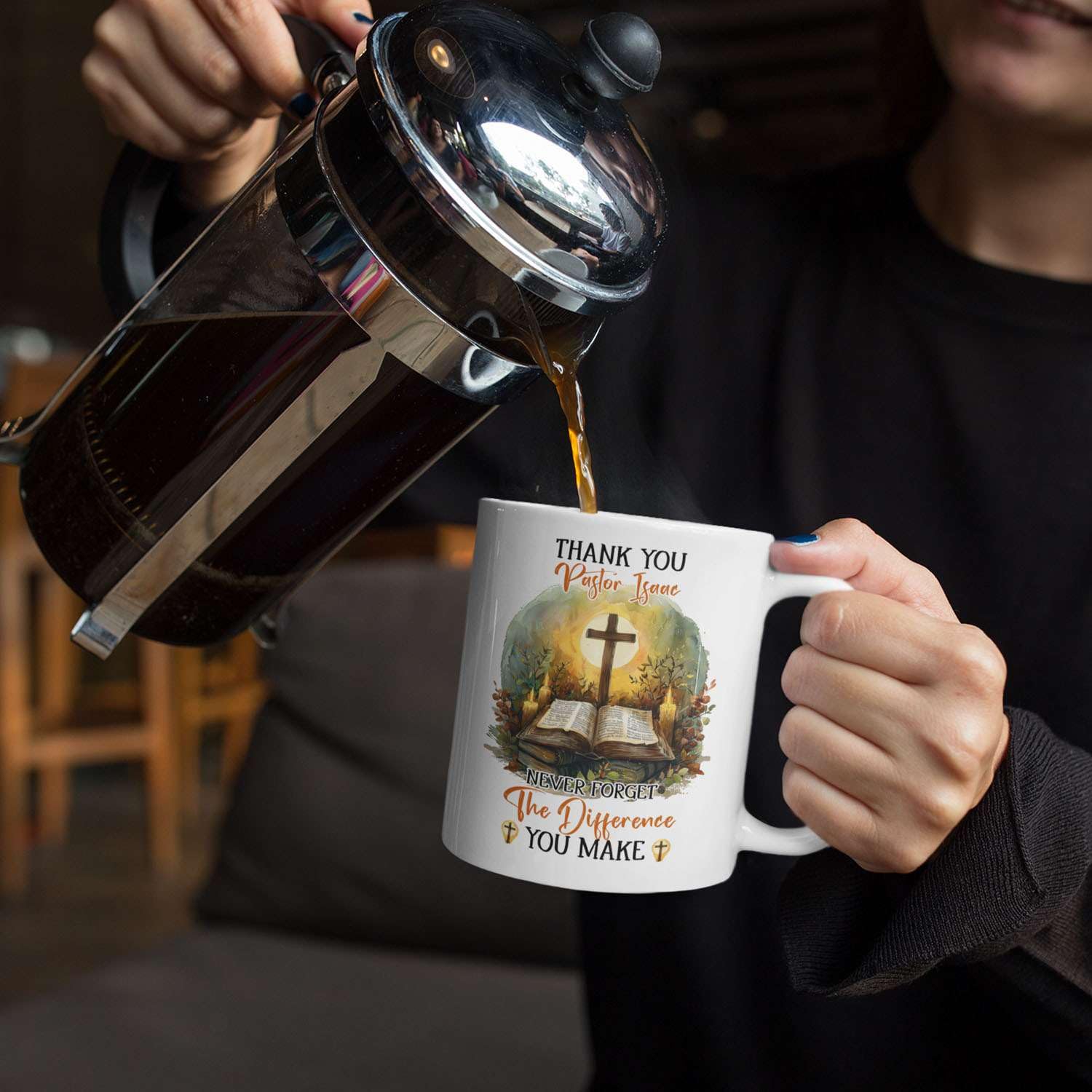 Yes, I'm A Pastor Sermon Coffee Mug Minister Preacher Sarcastic Funny Ceramic Cup Novelty Drinkware 11 Oz White
