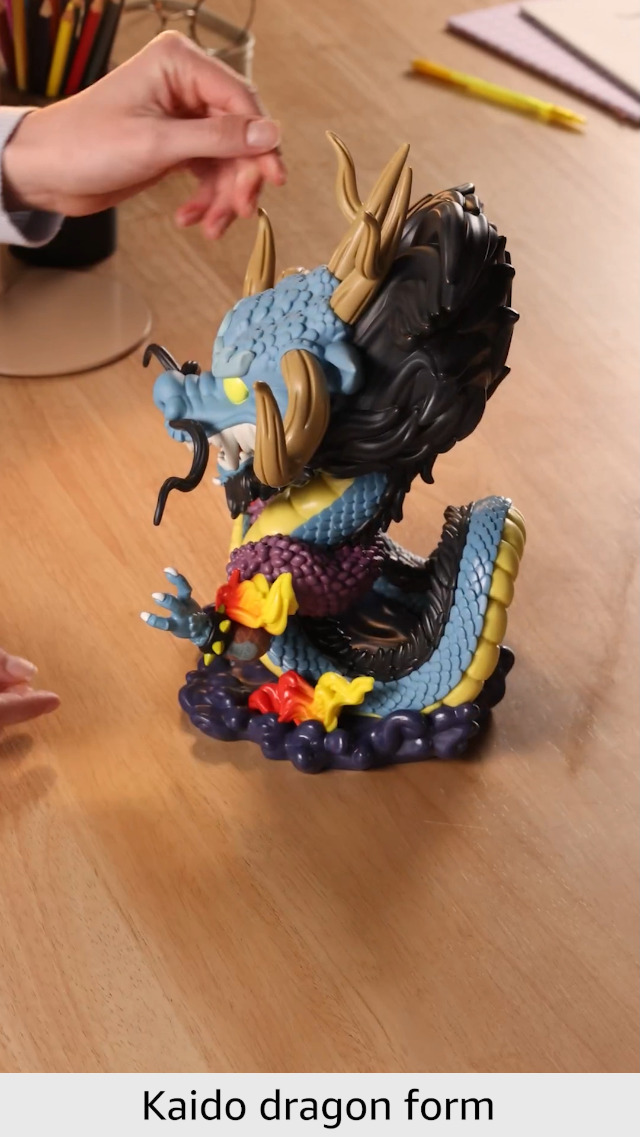Amazon.com: One Piece Vinyl Figure Kaido as Dragon - Kaido Dragon