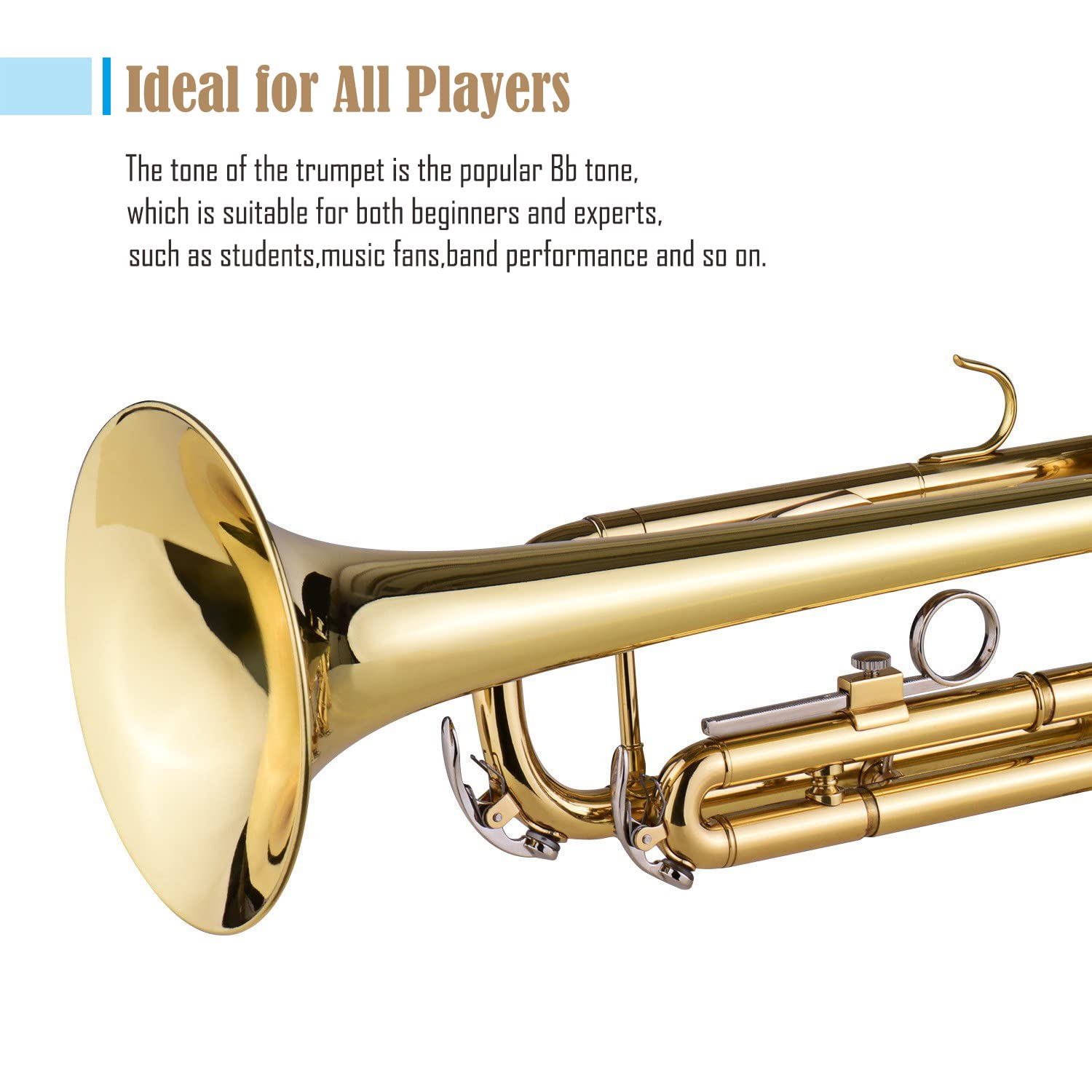Amazon.co.jp: Mowind Trumpet B フラット スタンダード 学生 bb