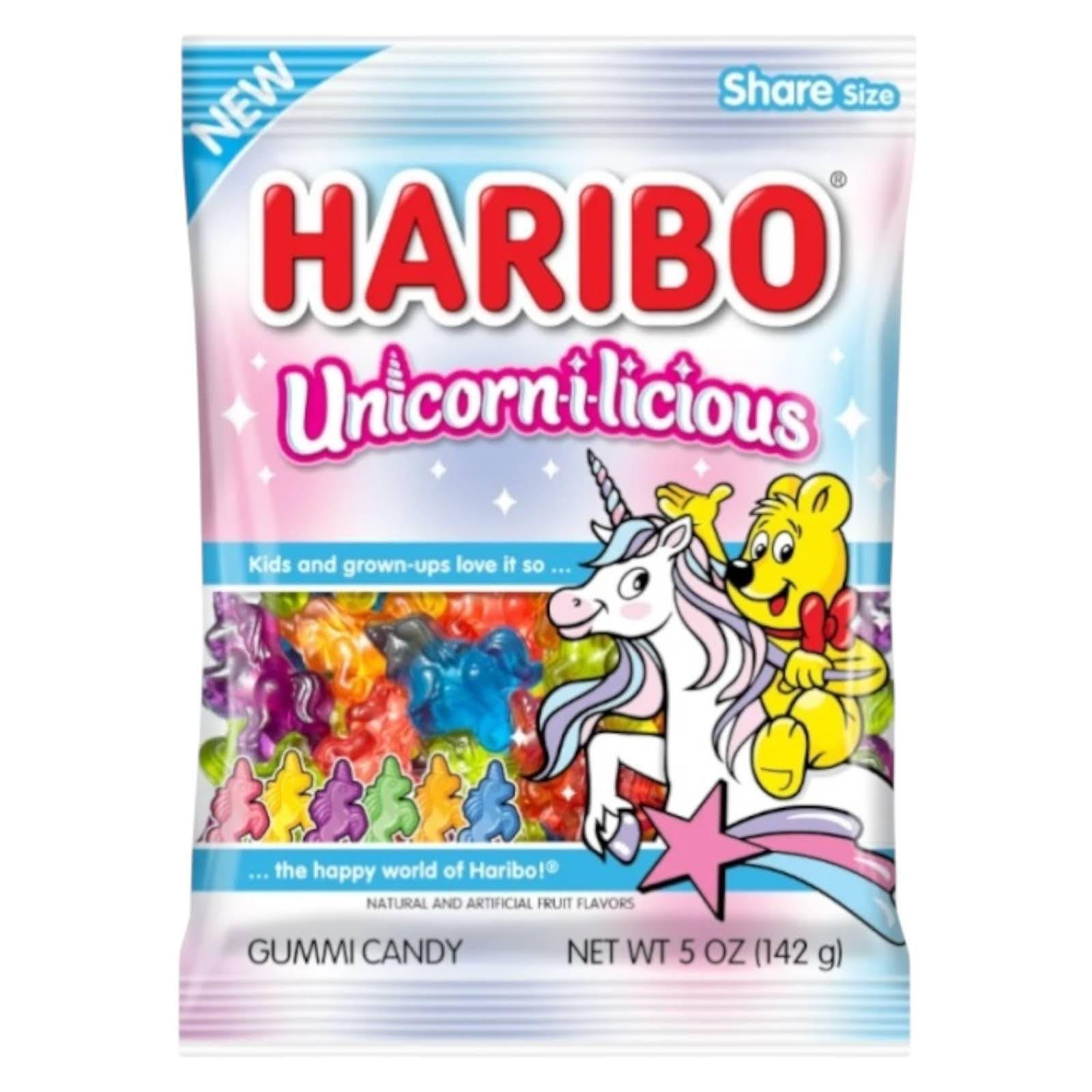 HARIBOUnicorn-i-licious Gummy Candy, Share Size, 142 g