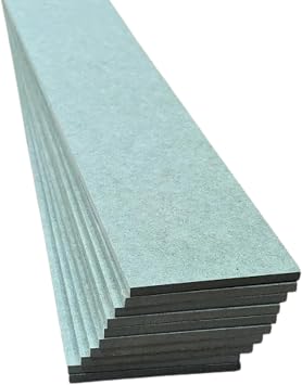 MR MDF Moisture Resistant Board, 10x100 cm High-Density Sheets | Premium, Strong & Smooth for Bathrooms, Kitchens, Joinery, Interior Woodworking & Carpentry - Pack of 20