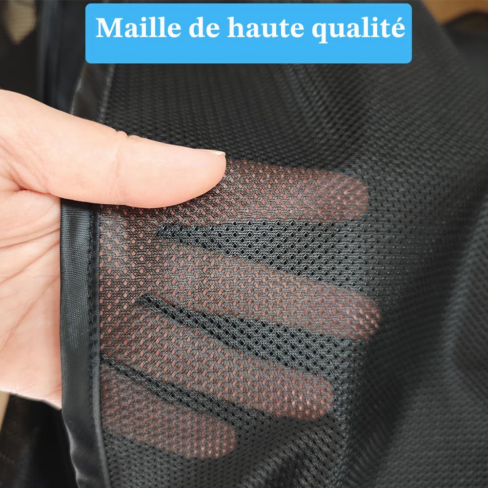 moustiquaire magnétique pour Ford Transit Custom & Campervans, hayon arrière van, 135 x 145 cm