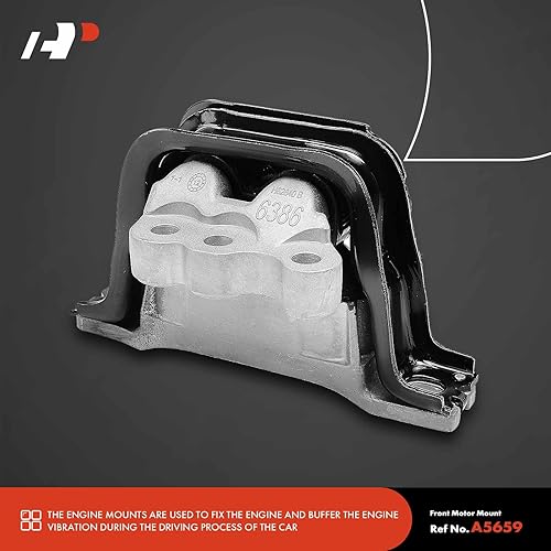 Miniatura 5 de A-Premium Juego de 4 soportes de transmisión de motor compatibles con Chevrolet Equinox 2010-2017, Captiva Sport 2012-2015 y GMC Terrain 2010-2017 -