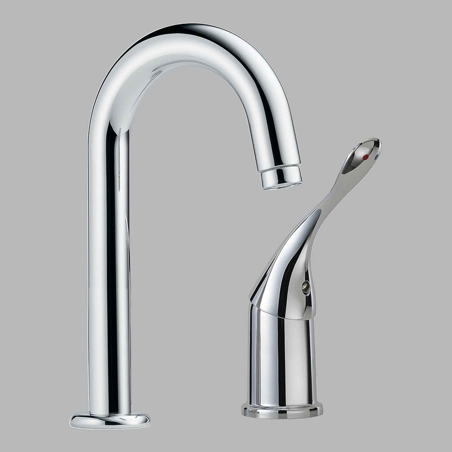 Delta Faucet 711HDFDST Single Handle Two Hole Utility Faucet, Chrome