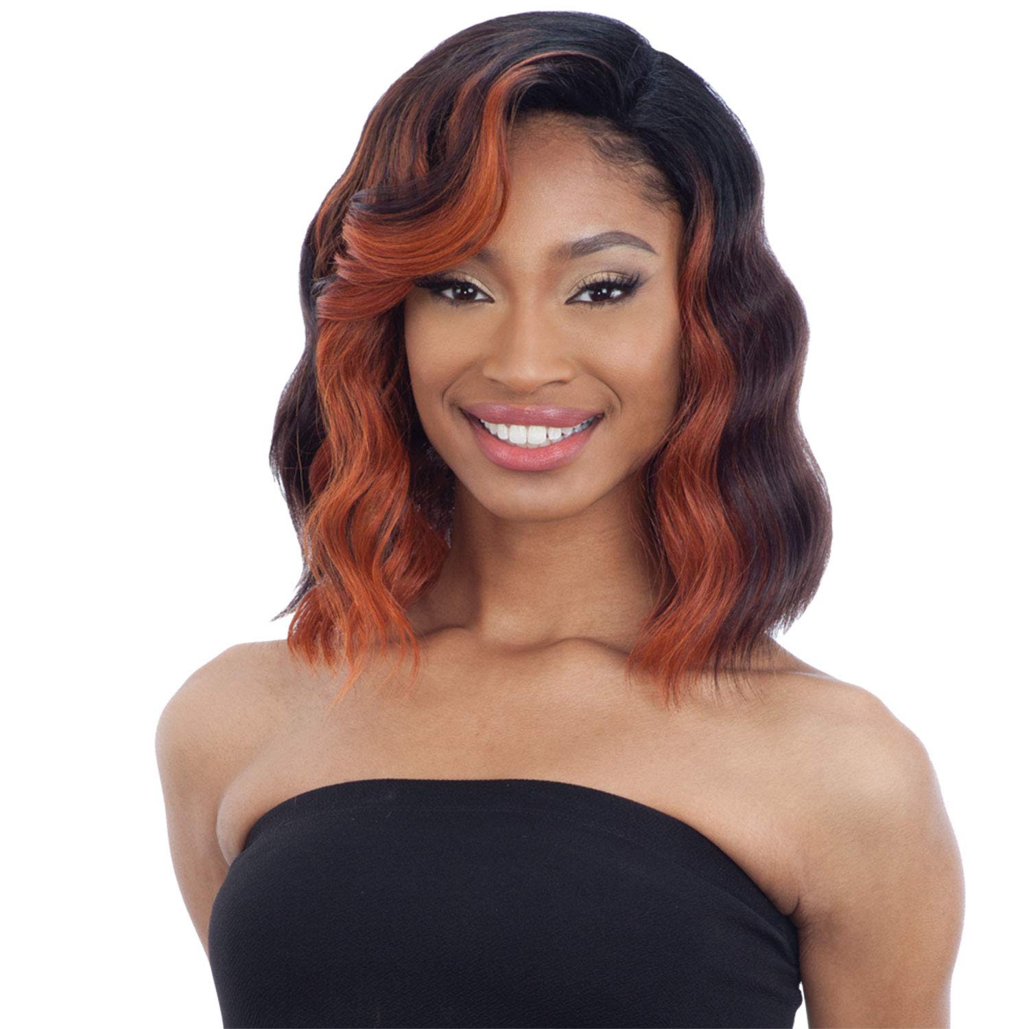 Freetress Braids Equal Synthetic 5 Inch Lace Part Wig - VAL (1 Jet Black)