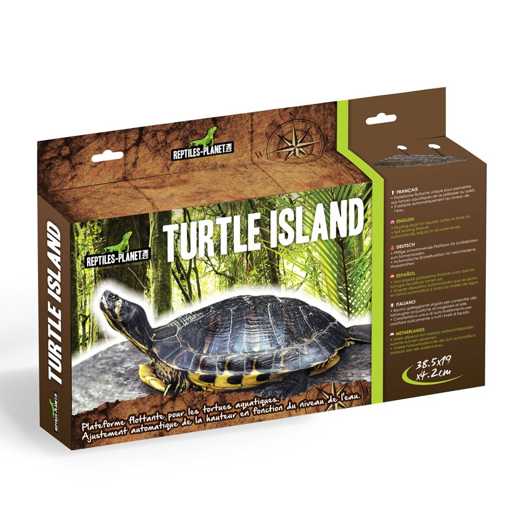 Reptiles-Planet Tartaruga Isola per Tartarughe acquatiche, Grande