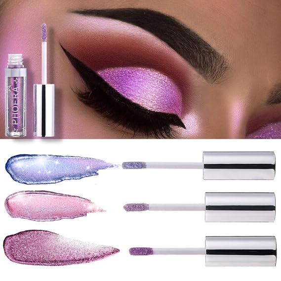 Liquid Eyeshadow, Waterproof Glitter Shimmer Sparkle Eye Stick Easy To Wear Long Lasting Eyeliner Eye Pencil Makeup Cosmetics(A111