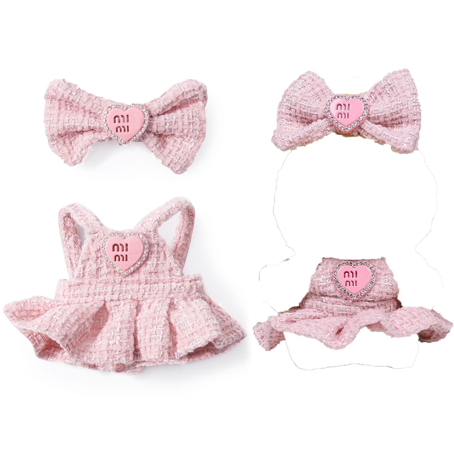 lububu Dress - lububu Clothes - lububu Outfit Accessories, Luxury lububu Clothes & Style Bundle,Gifts for lububu Lovers(Style E)