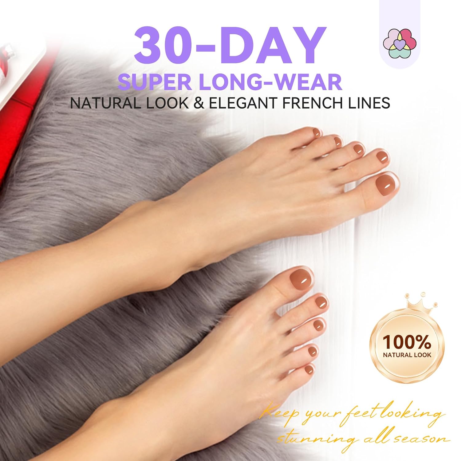 SAVILAND Solid Nail Glue Gel & Nail Glue Remover Kit: U V Light for Nails Complete Nails Tools for Press Ons Strong Nail Glue SAVILAND Press On Toenails Kit: 216 PCS Everlasting French Tip Press on