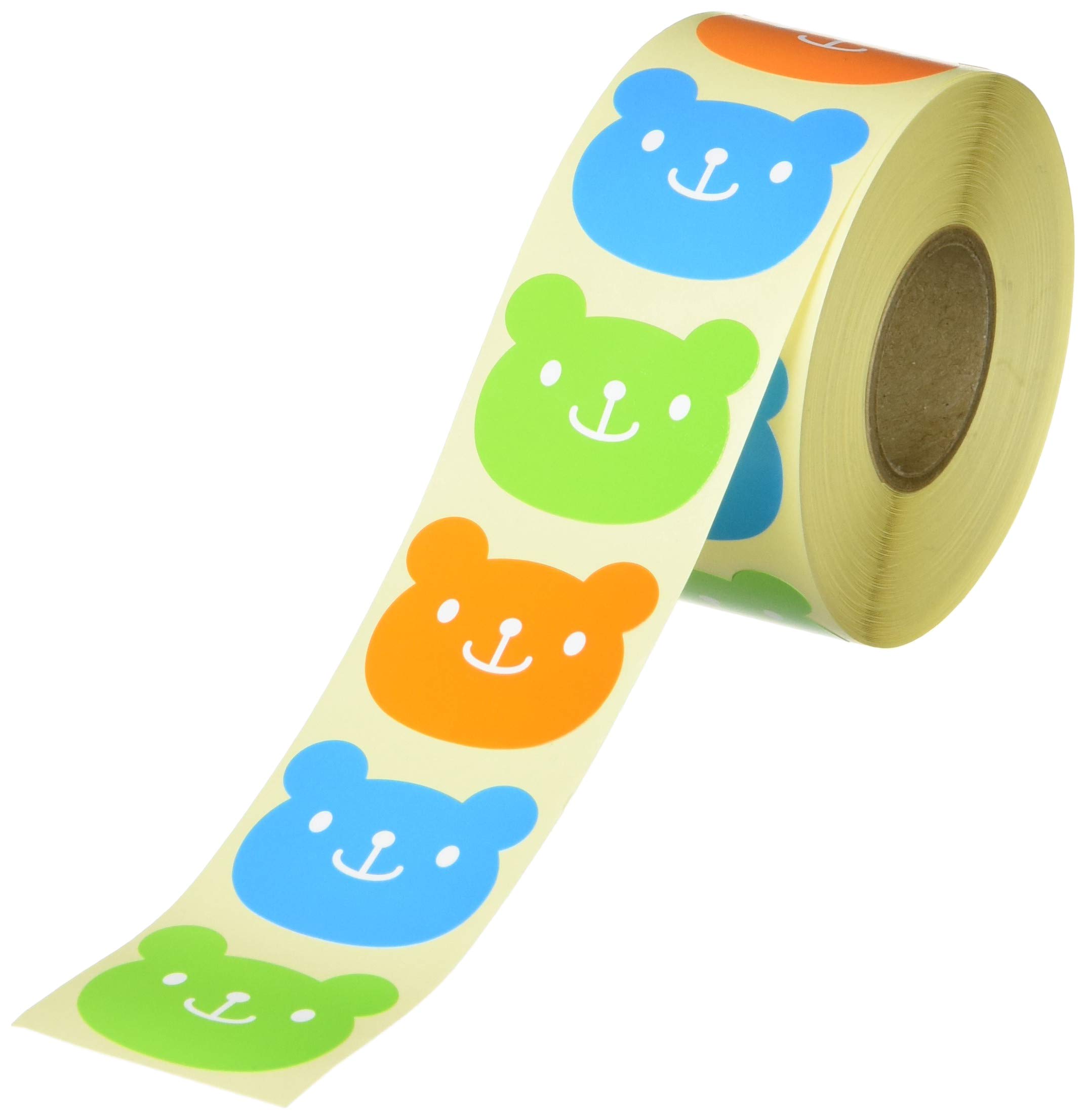 Amazon.co.jp: ヘッズ 日本製 ギフトシール 3×2.5cm カラフル 500枚 3