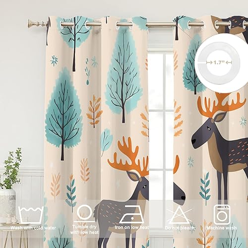 Miniatura 61 de Cenefas de cocina modernas con patrón de cobre marrón dorado para ventanas, cenefas opacas abstractas de marcas de arañazos y cortinas opacas