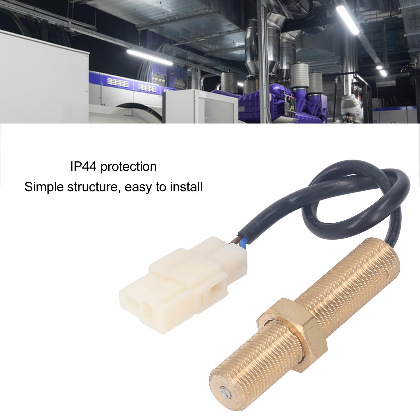 Capteur De Vitesse De Rotation / à Effet Hall / Fileté / En Laiton - M18 Series - RHEINTACHO