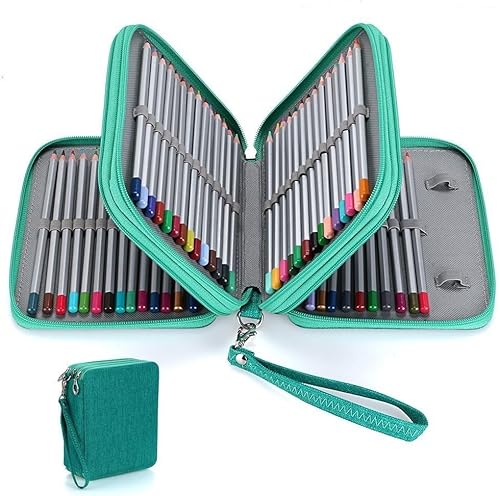 Miniatura 6 de FORINC Estuche De Lápices De 78 Ranuras Para La Escuela, Caja De Bolígrafos Para Niña Y Niño, Bolsa De Cartucho Grande, Estuche De Papelería,