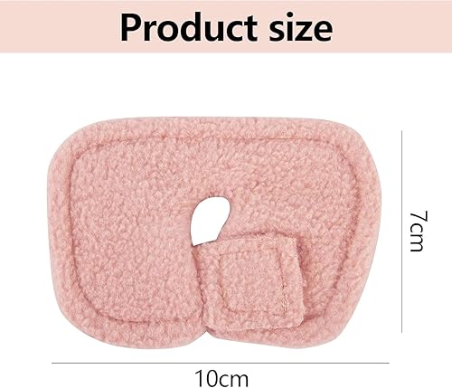 Miniatura 2 de Paquete de 3 almohadillas para traqueotomía  Cubierta de tubo de traqueotomía reutilizable y almohadilla de soporte  Suministros esenciales de