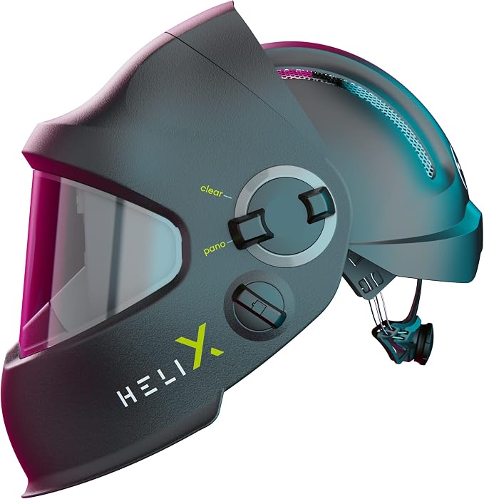 Careta para soldar Optrel Helix CLT 1050.2 con casco miniatura 2