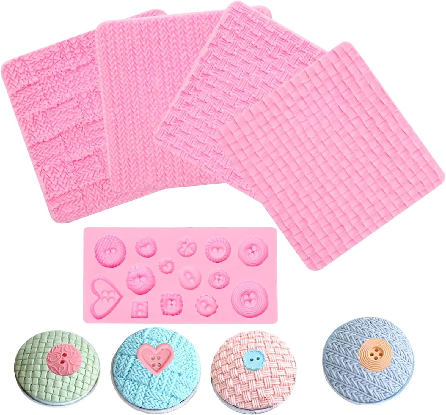 Moldes para Fondant y Pasta de Goma