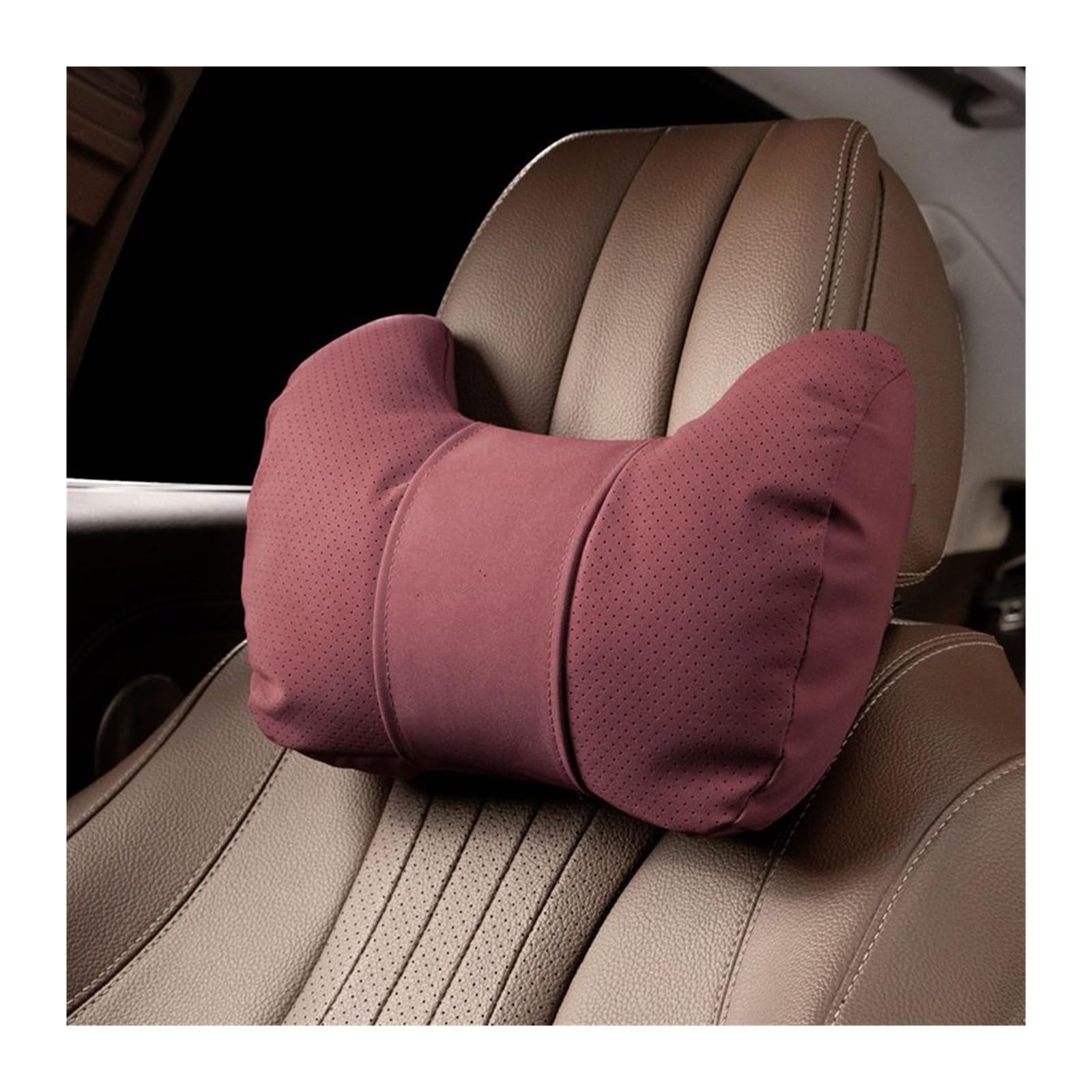JKELPV Car Seat Pillow Fit For Chery Jaecoo Omoda J7 2025 2024 Jaecoo J7 J8 7 Tiggo 8plus Car Seat Headrest Lumbar Pillow Neck Pillow Headrest Pillow