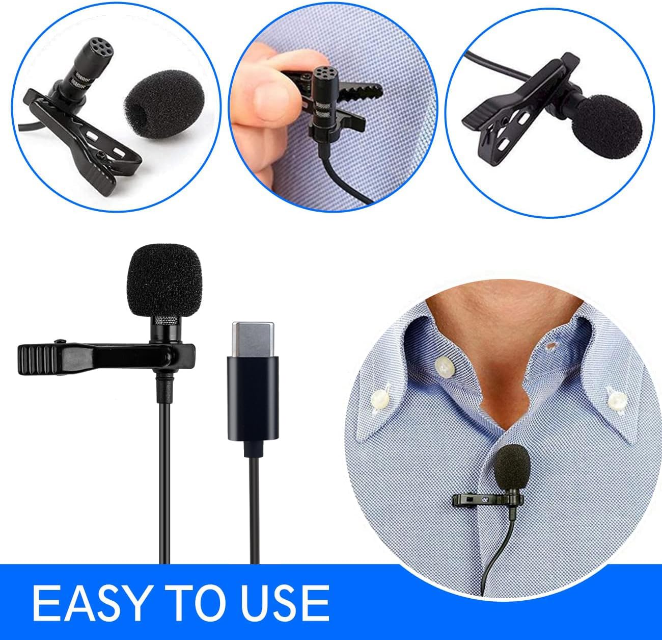 Microfono Lavalier USB-C Fyvadio - Per Video, Vlog E Interviste Su IPhone, IPad E Android - Foto 2