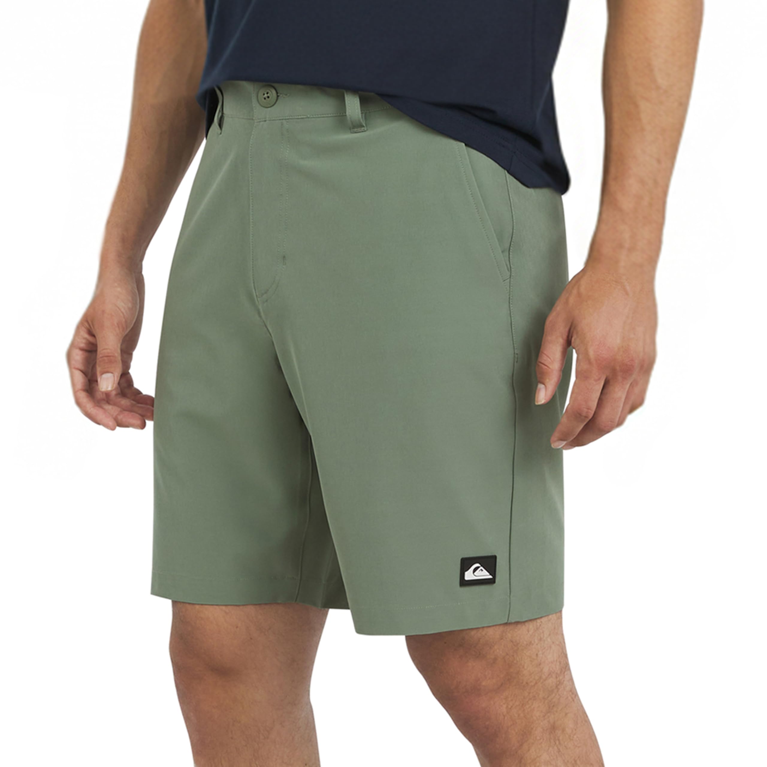 Men's Regular Fit Fixed Waist Water Friendly Active Hybrid Shorts-image-16