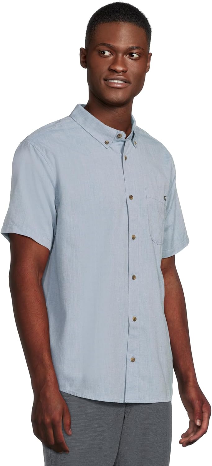 Billabong Men's All Day Short Sleeve Woven Shirt
