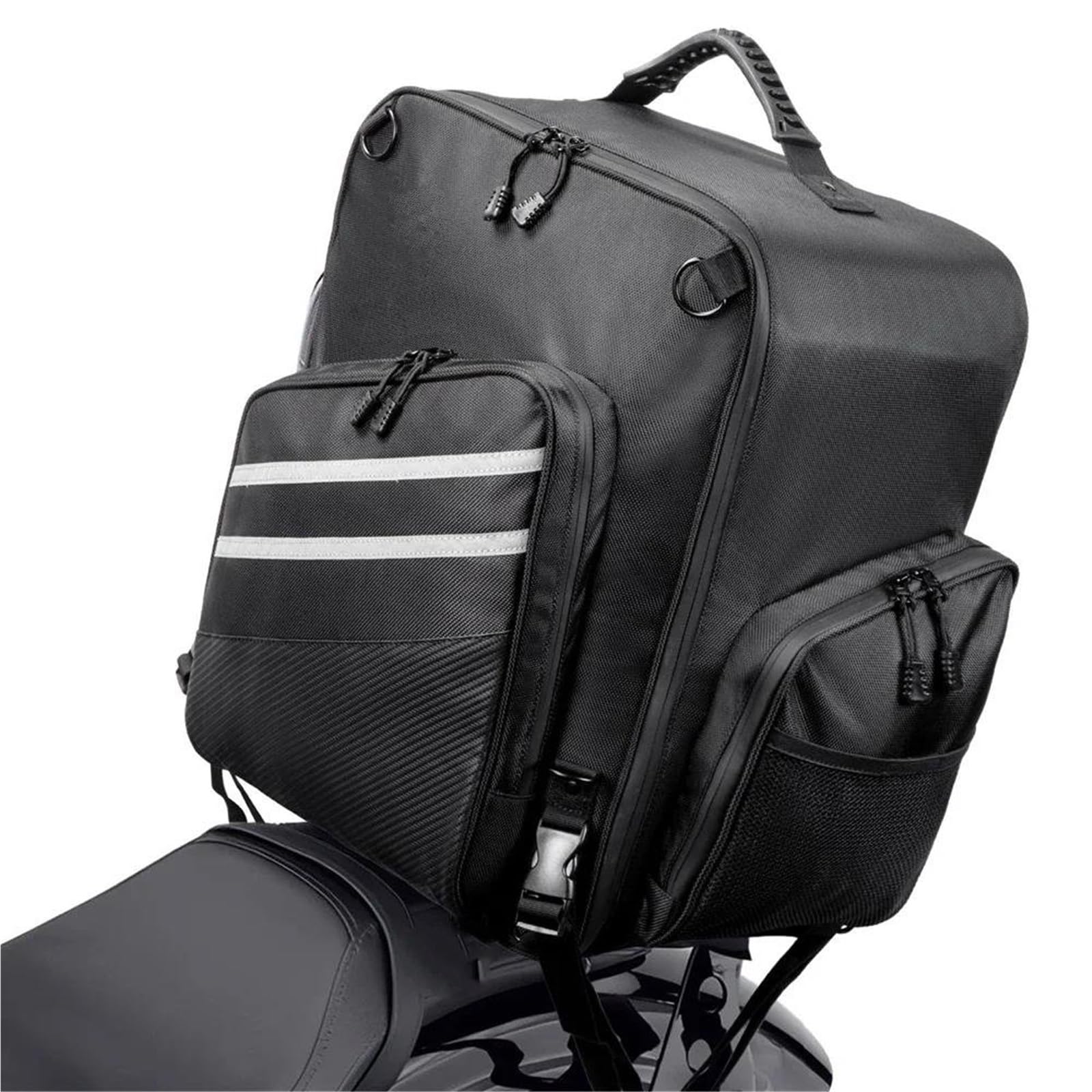 Accessori Moto Borsa Coda Viaggio Per Bagagli 40 Litri Per Sedile Posteriore Con Portapacchi
