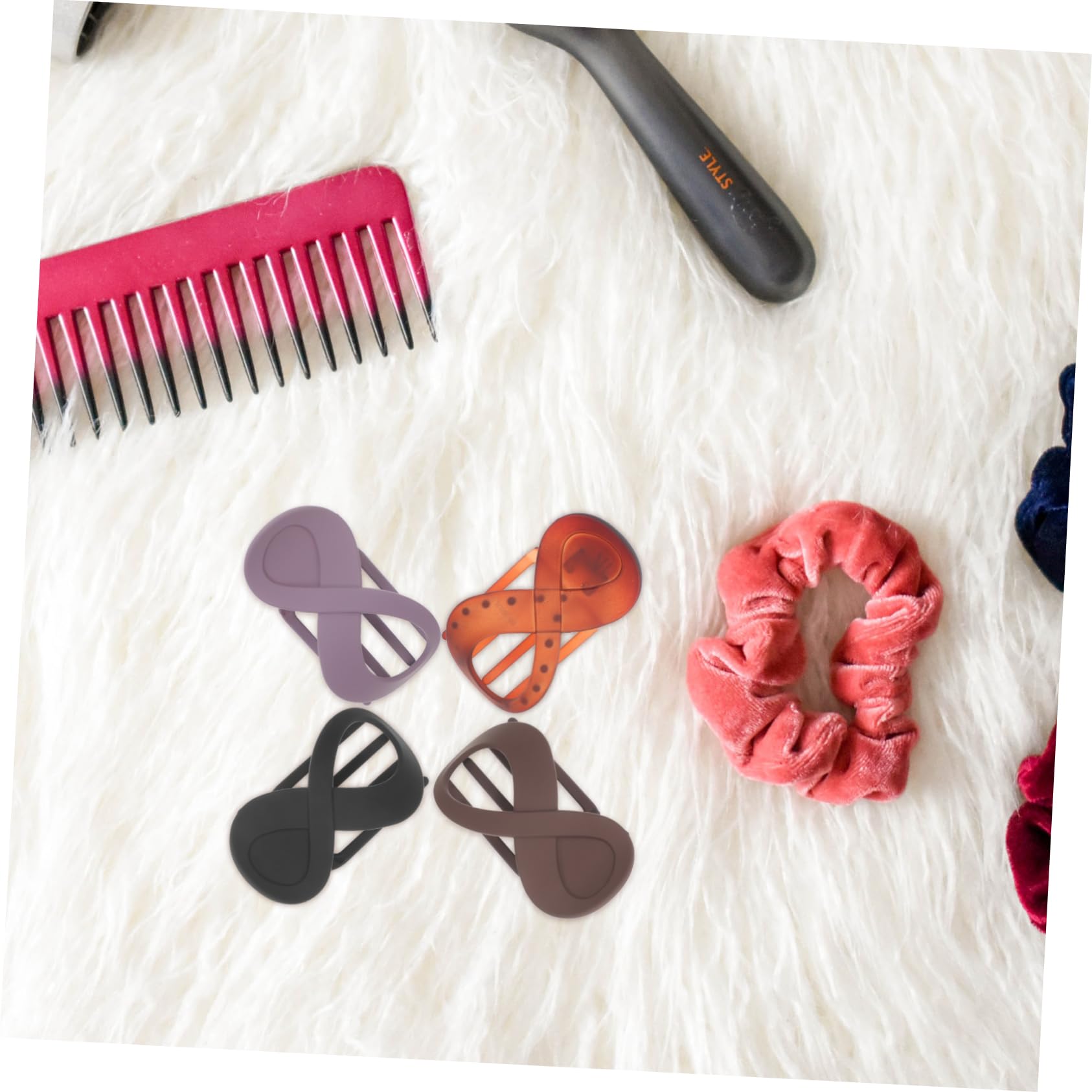 Baluue 20stücke Teiliges Förmige Haarklammern Für Damen Rutschfeste Französische Haarspangen Braun Und Schwarz Für Dickes Und Haar Stilvolle Haaraccessoires Für Alltag