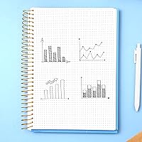 Vista 30 de Yoment Small Spiral Notebook,300 Pages Hardcover Spiral Notebooks,5.5”x 7.5”College Ruled Notebook,A5 Spiral Bound Journal,Hard Cover Notebooks for