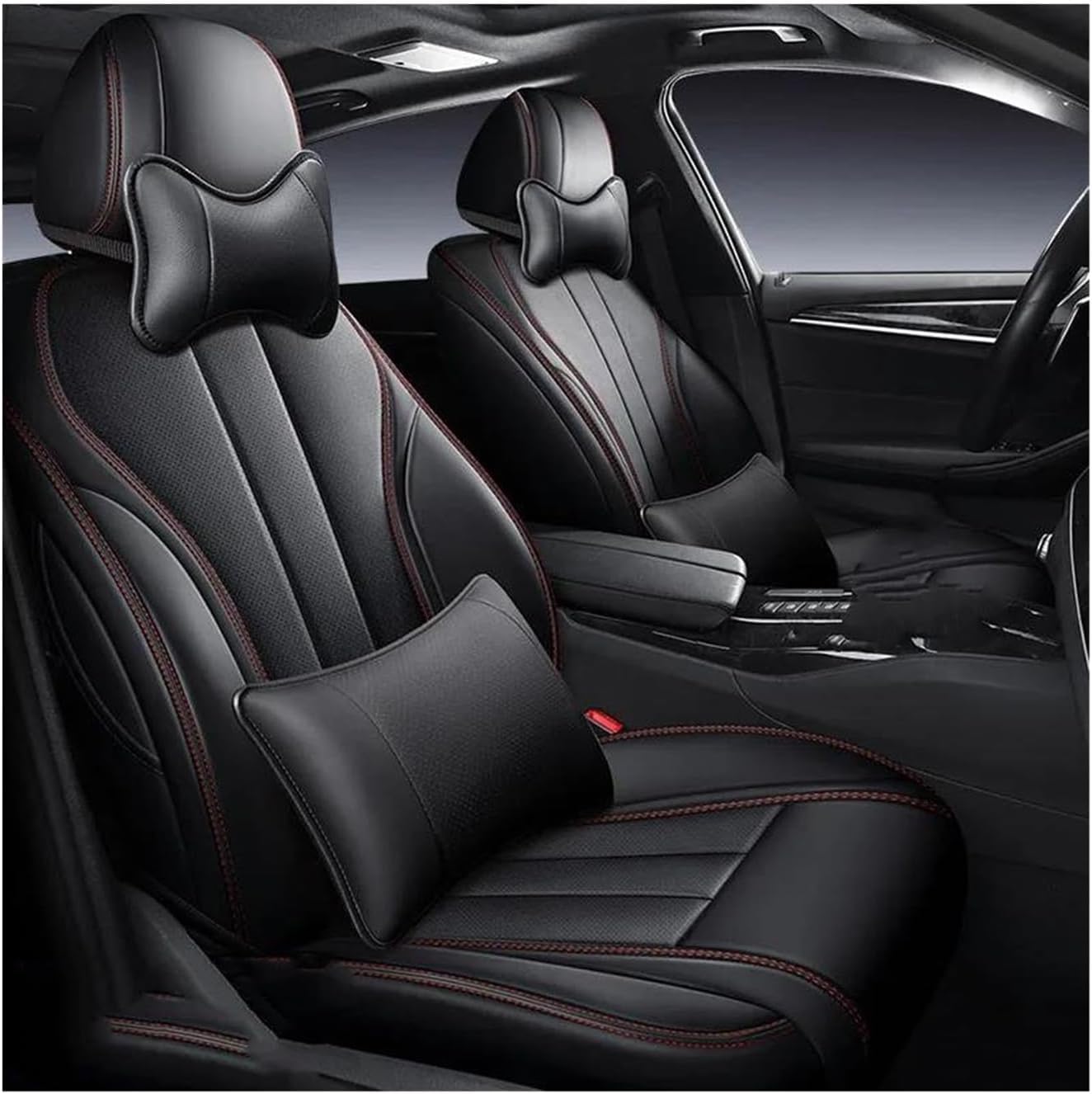 Housses de siège auto BMW Série 3 E90 E46 E36 finitions intérieures luxe - 8