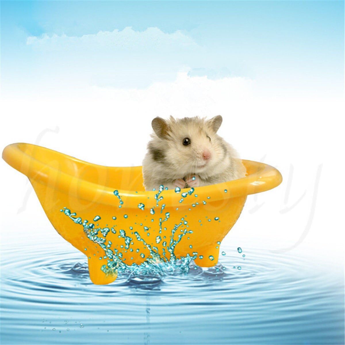 Hamster Rat Mice Mouse Bathtub Pearl Bear Toilet Bath Tub