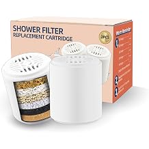 2 Pack 24 Stage Shower Head Filter Replacement Cartridge