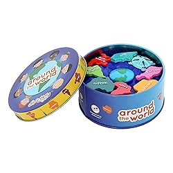 Fun & Function The Original Discovery Putty - Therapy Putty for Kids w/Hidden Around The World Pieces - Sensory Putty/Play Putty - Kids Putty for Special Needs - Around The World Putty Set for Kids